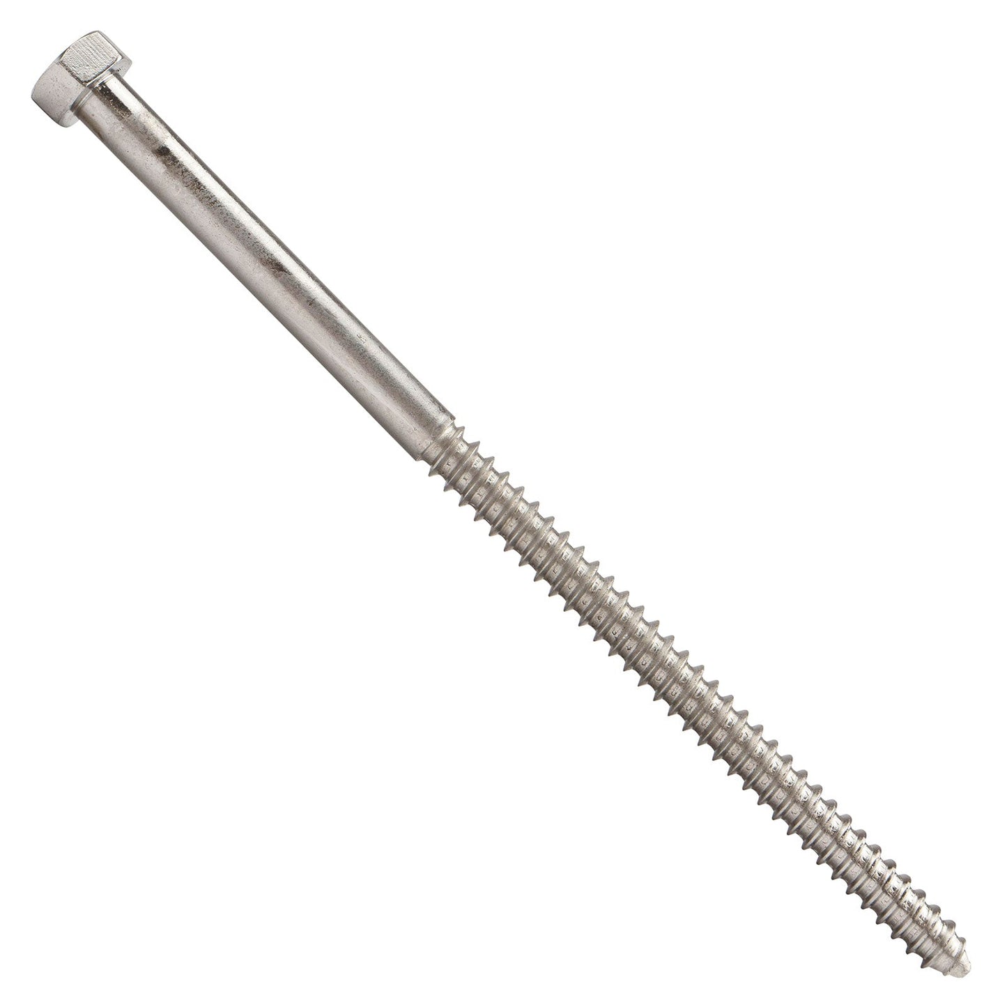 5/16"-9 x 6-1/2" Conquest Hex Head Lag Bolt for Wood - 304 Stainless Steel