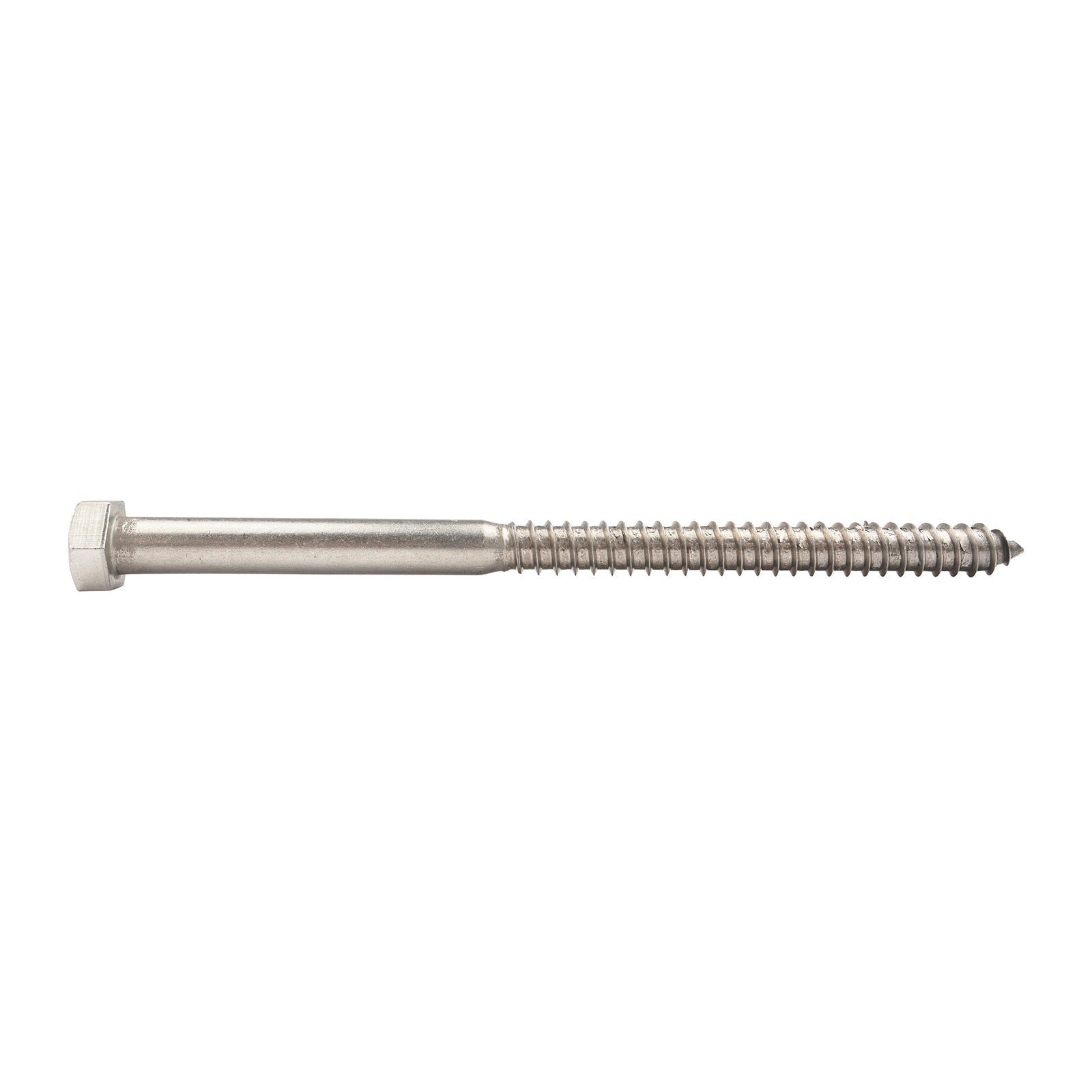 5/8"-5 x 10" Conquest Hex Head Lag Bolt for Wood - 304 Stainless Steel 