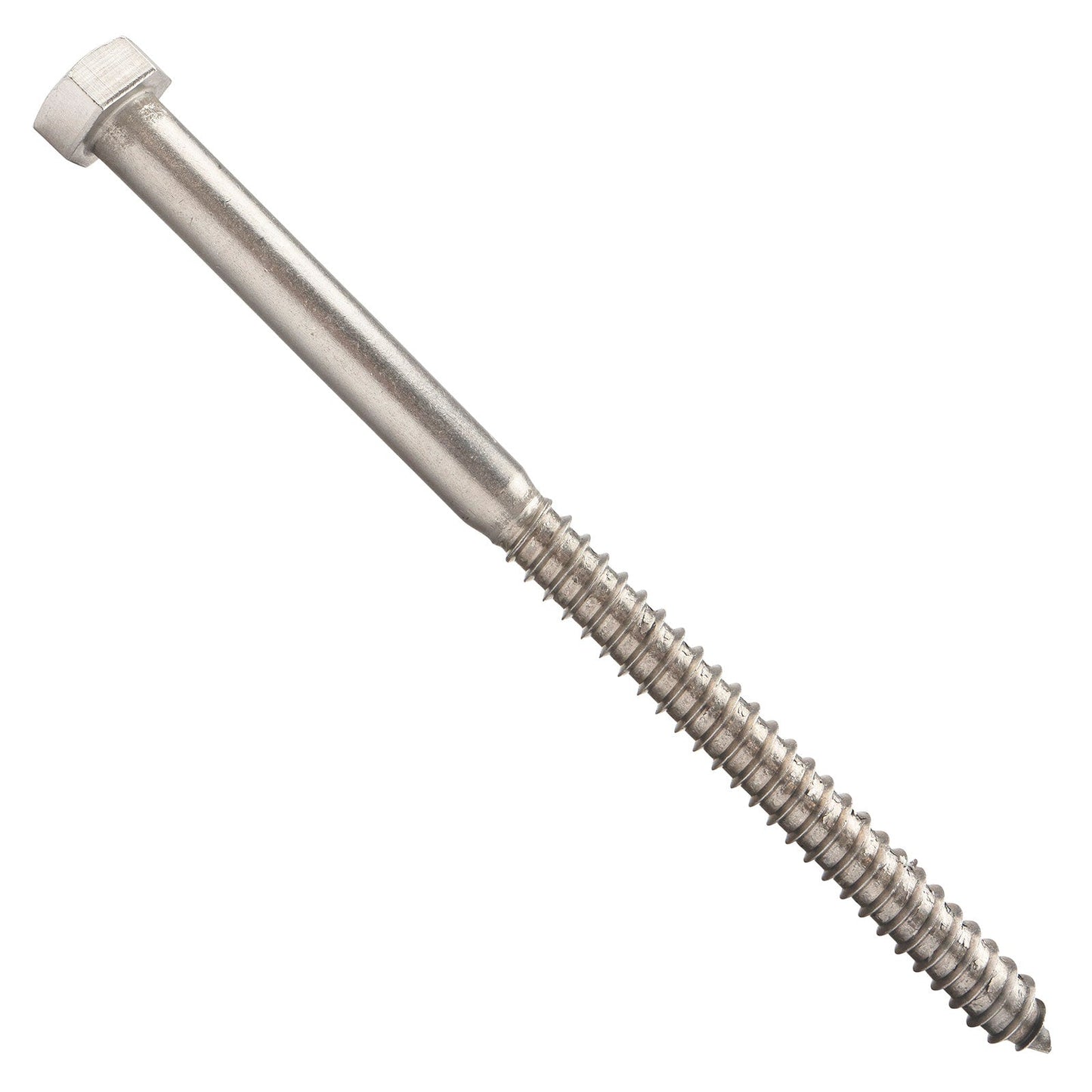 5/8"-5 x 10" Conquest Hex Head Lag Bolt for Wood - 304 Stainless Steel
