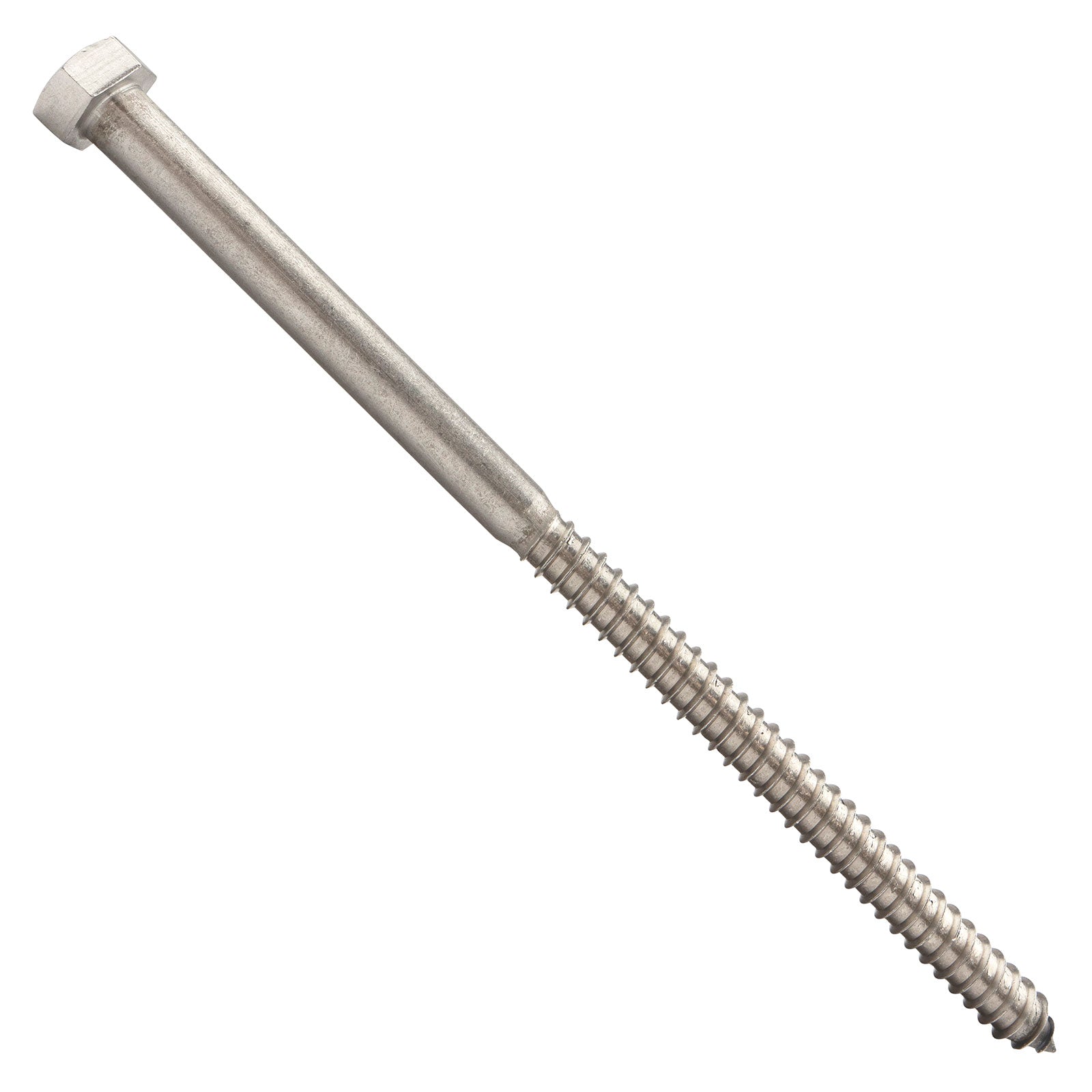 5/8"-5 x 12" Conquest Hex Head Lag Bolt for Wood - 304 Stainless Steel
