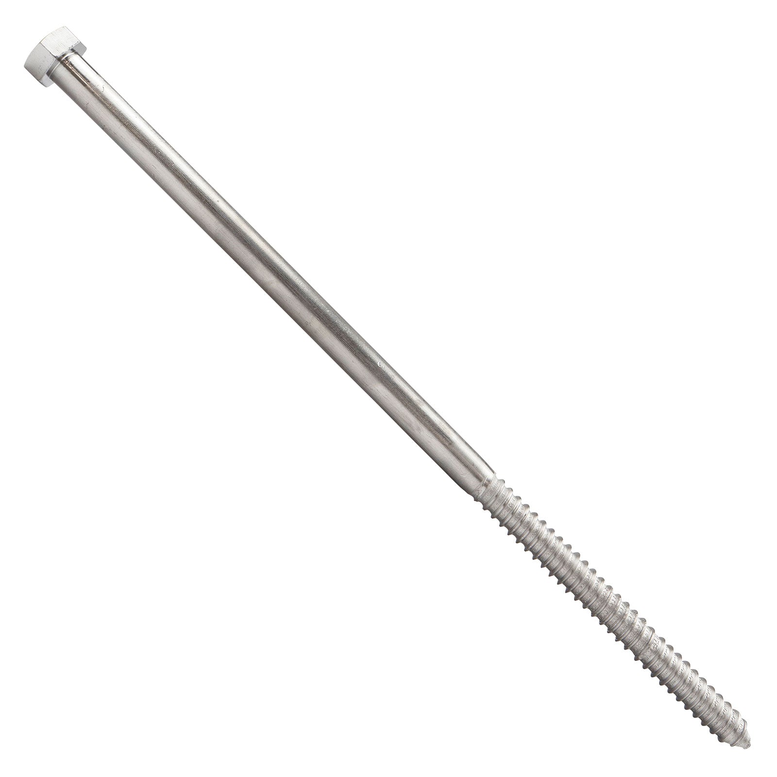 5/8"-5 x 16" Conquest Hex Head Lag Bolt for Wood - 304 Stainless Steel