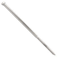 5/8"-5 x 18" Conquest Hex Head Lag Bolt for Wood - 304 Stainless Steel