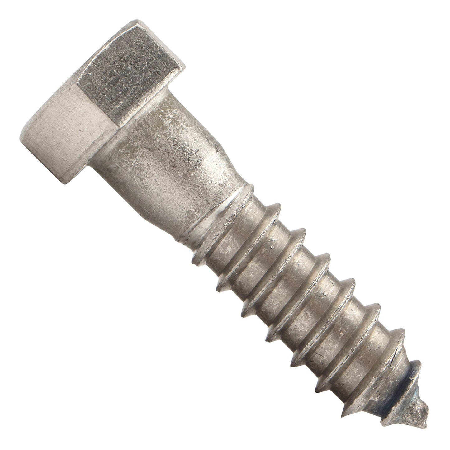 5/8"-5 x 2-1/2" Conquest Hex Head Lag Bolt for Wood - 304 Stainless Steel