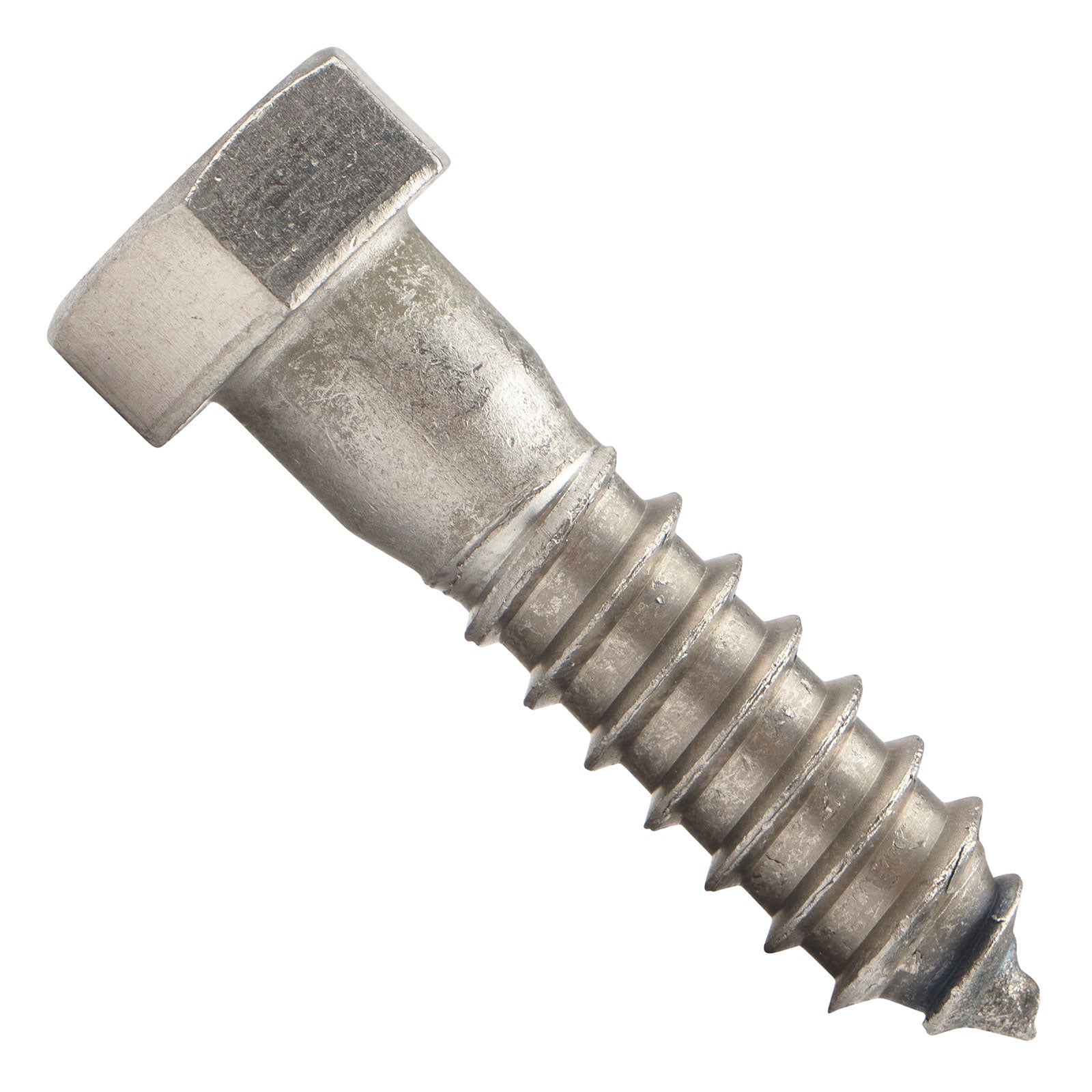 5/8"-5 x 2-1/2" Conquest Hex Head Lag Bolt for Wood - 304 Stainless Steel