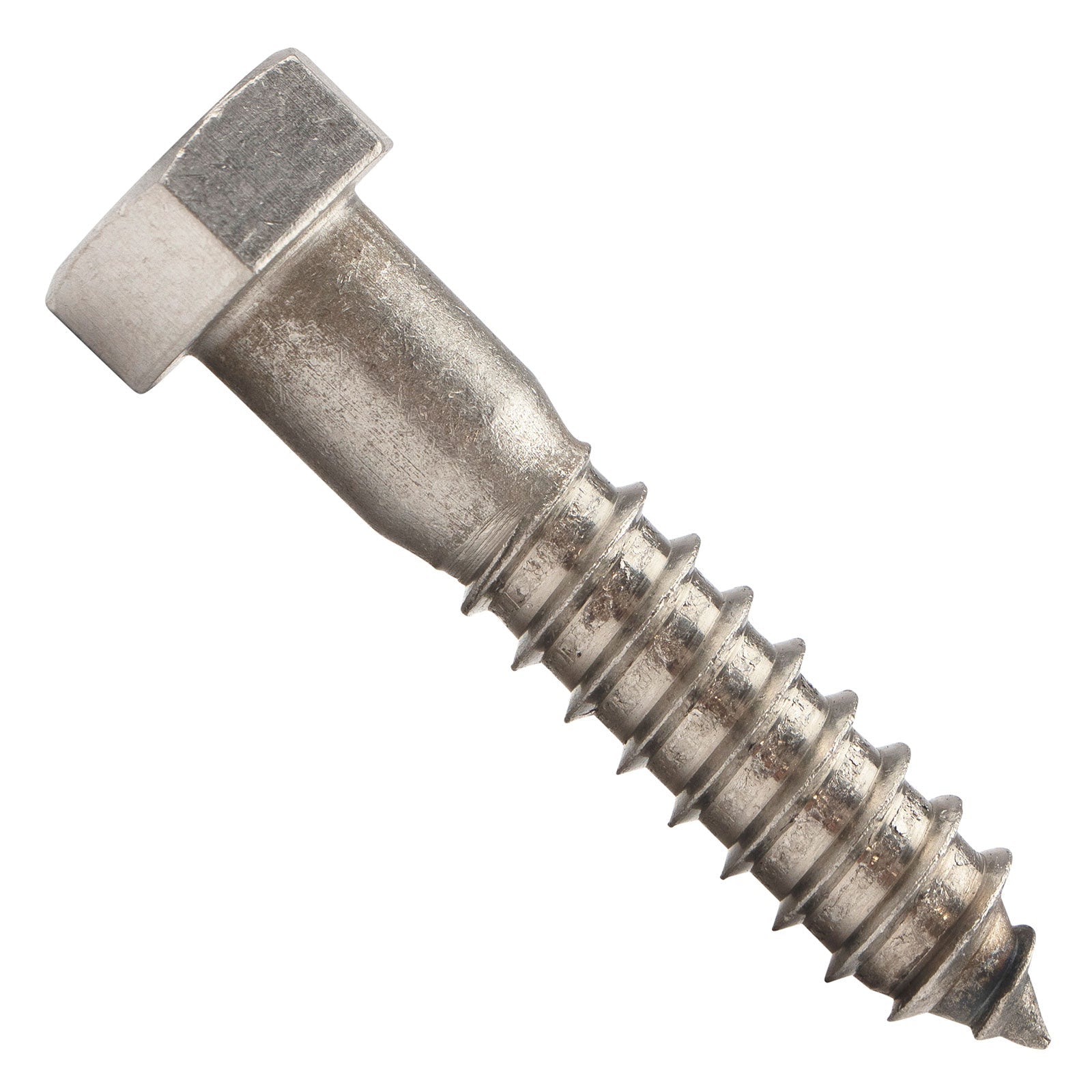 5/8"-5 x 3" Conquest Hex Head Lag Bolt for Wood - 304 Stainless Steel