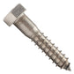 5/8"-5 x 3" Conquest Hex Head Lag Bolt for Wood - 304 Stainless Steel