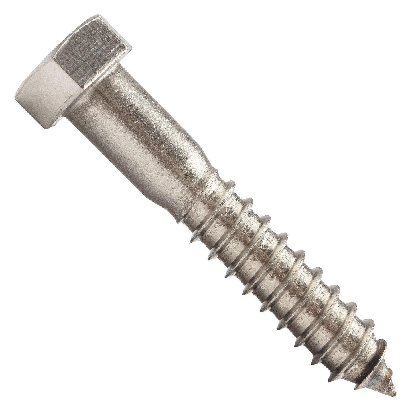 5/8"-5 x 3-1/2" Conquest Hex Head Lag Bolt for Wood - 304 Stainless Steel