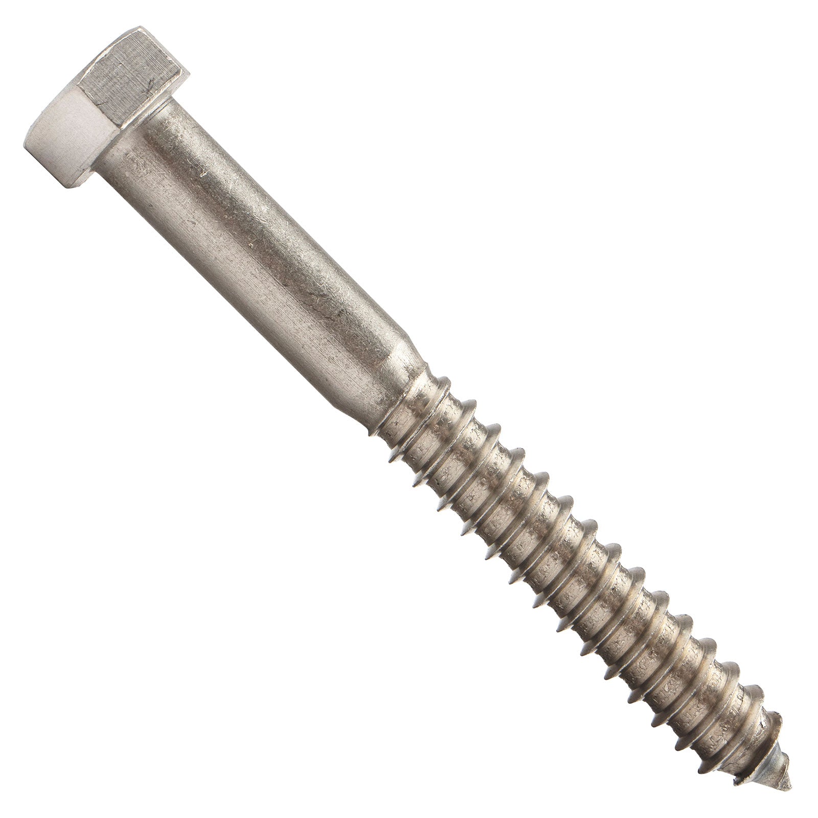 5/8"-5 x 5-1/2" Conquest Hex Head Lag Bolt for Wood - 304 Stainless Steel