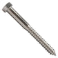 5/8"-5 x 6" Conquest Hex Head Lag Bolt for Wood - 304 Stainless Steel