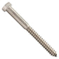 5/8"-5 x 6-1/2" Conquest Hex Head Lag Bolt for Wood - 304 Stainless Steel