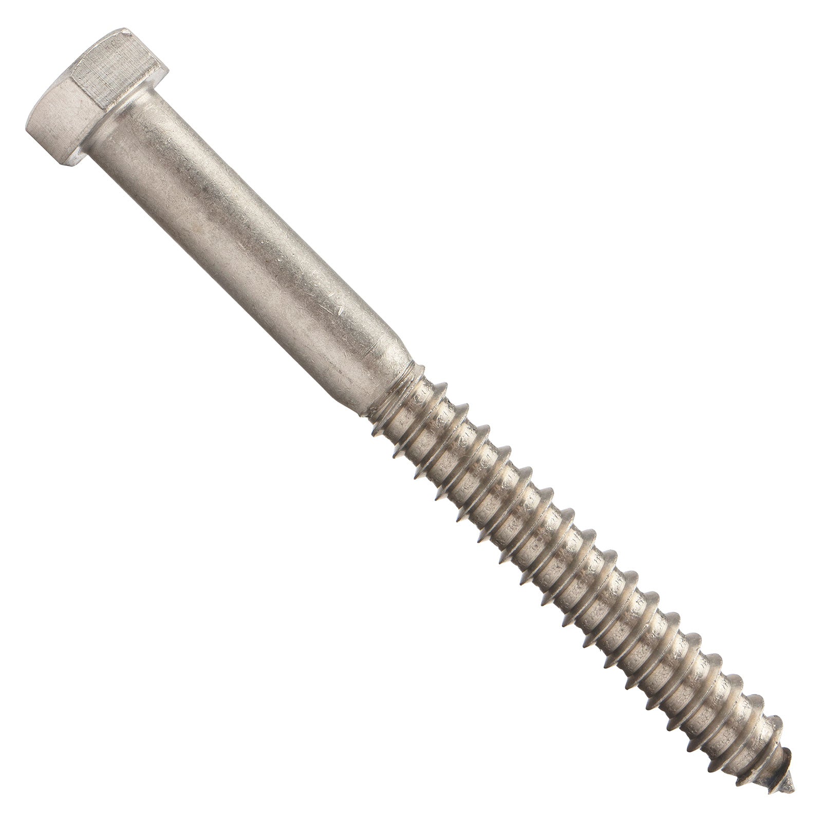5/8"-5 x 6-1/2" Conquest Hex Head Lag Bolt for Wood - 304 Stainless Steel