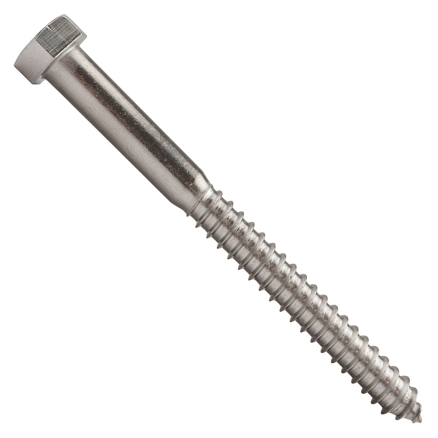 5/8"-5 x 7" Conquest Hex Head Lag Bolt for Wood - 304 Stainless Steel