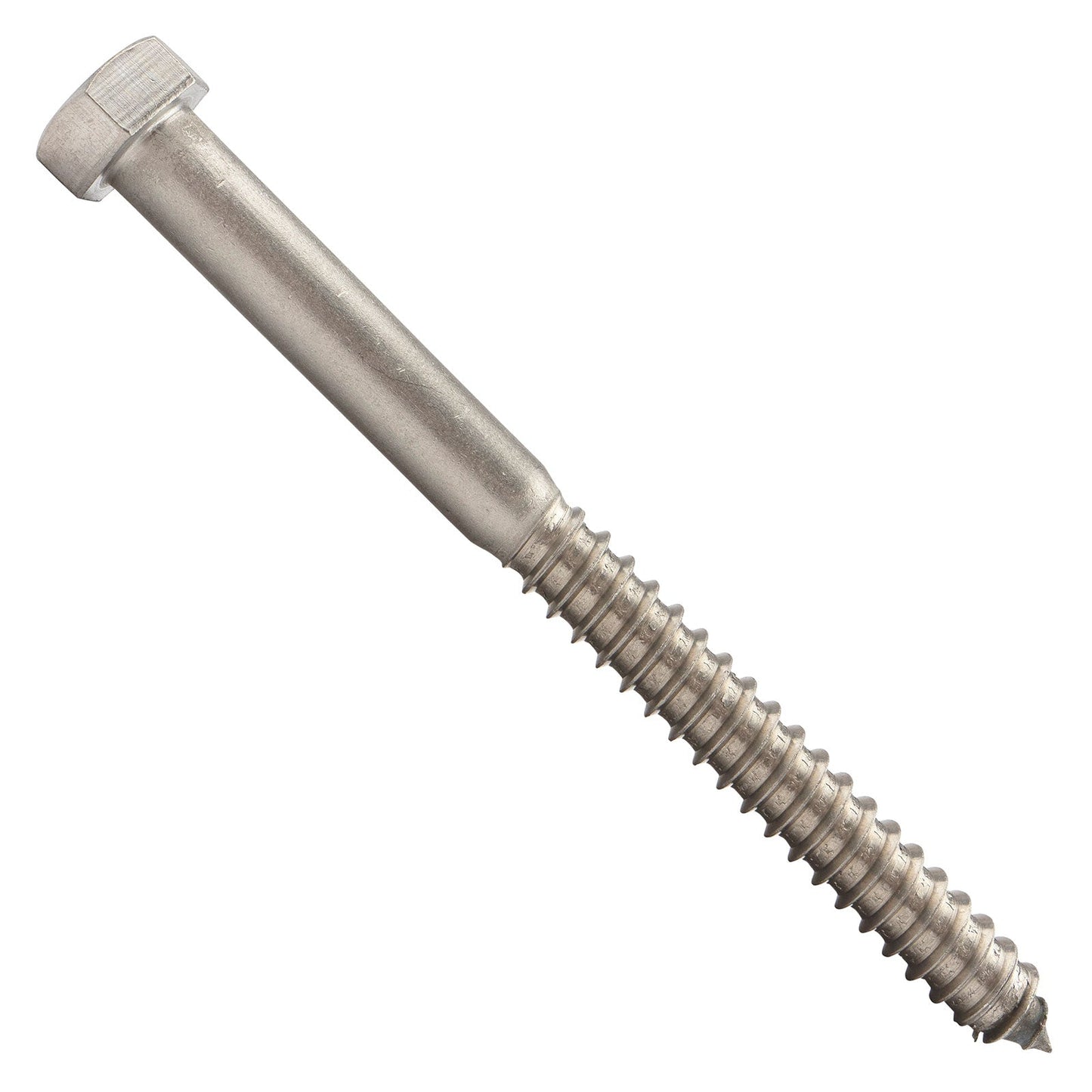 5/8"-5 x 7-1/2" Conquest Hex Head Lag Bolt for Wood - 304 Stainless Steel