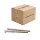 Conquest 5/8" x 7-1/2" Lag Bolt for Wood, Hex Head - 18-8 Stainless Steel, Qty. 40 - Carton