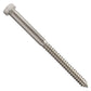 5/8"-5 x 8-1/2" Conquest Hex Head Lag Bolt for Wood - 304 Stainless Steel