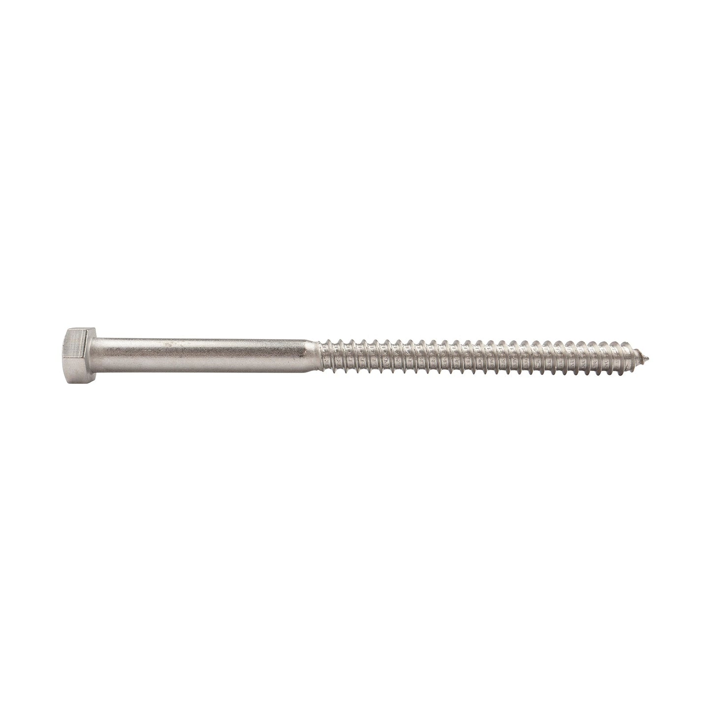 1/2"-6 x 8" Conquest Hex Head Lag Bolt for Wood - 316 Stainless Steel