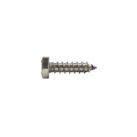 1/4"-10 x 1" Conquest Hex Head Lag Bolt for Wood - 316 Stainless Steel