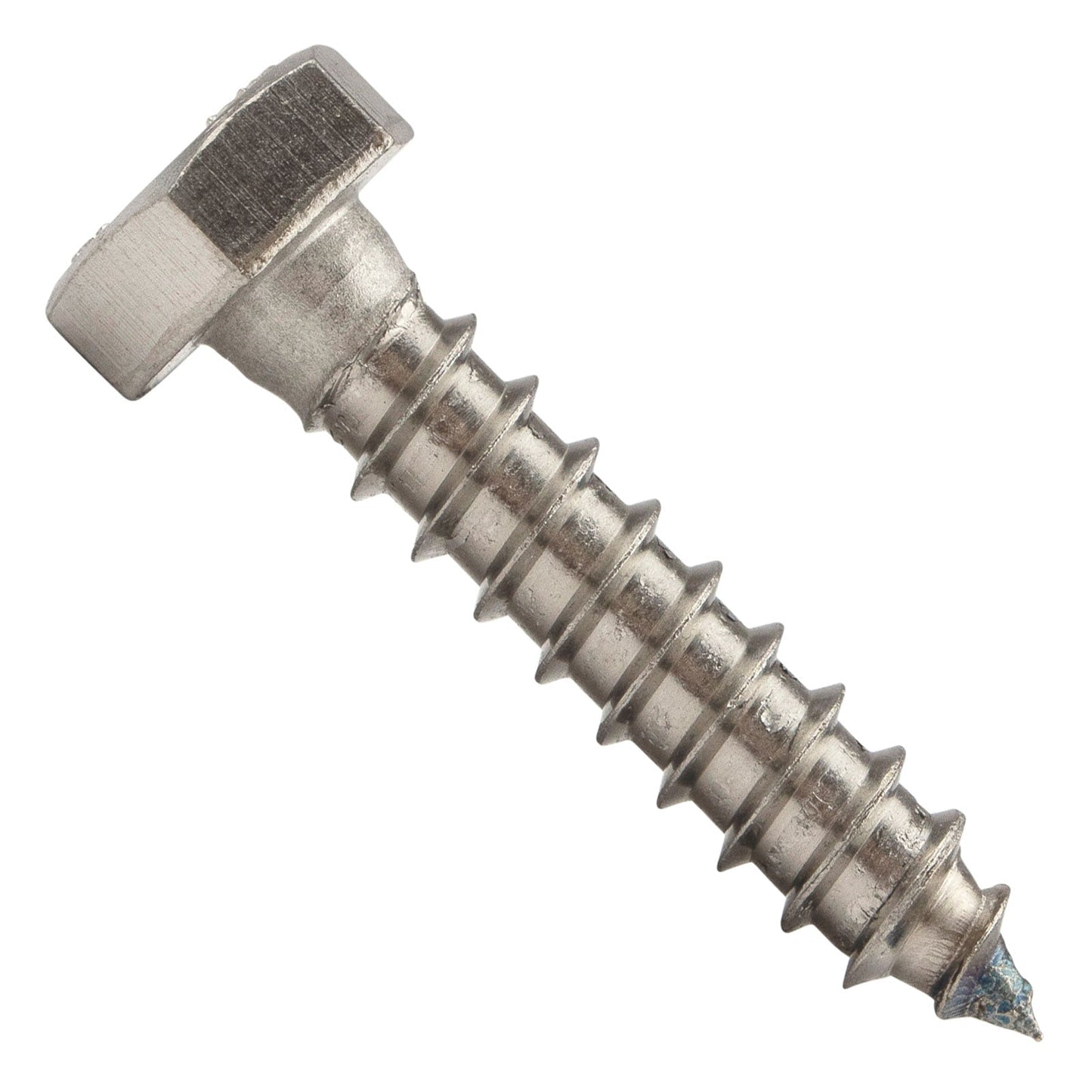 1/4"-10 x 1-1/4" Conquest Hex Head Lag Bolt for Wood - 316 Stainless Steel