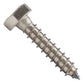 1/4"-10 x 1-1/4" Conquest Hex Head Lag Bolt for Wood - 316 Stainless Steel