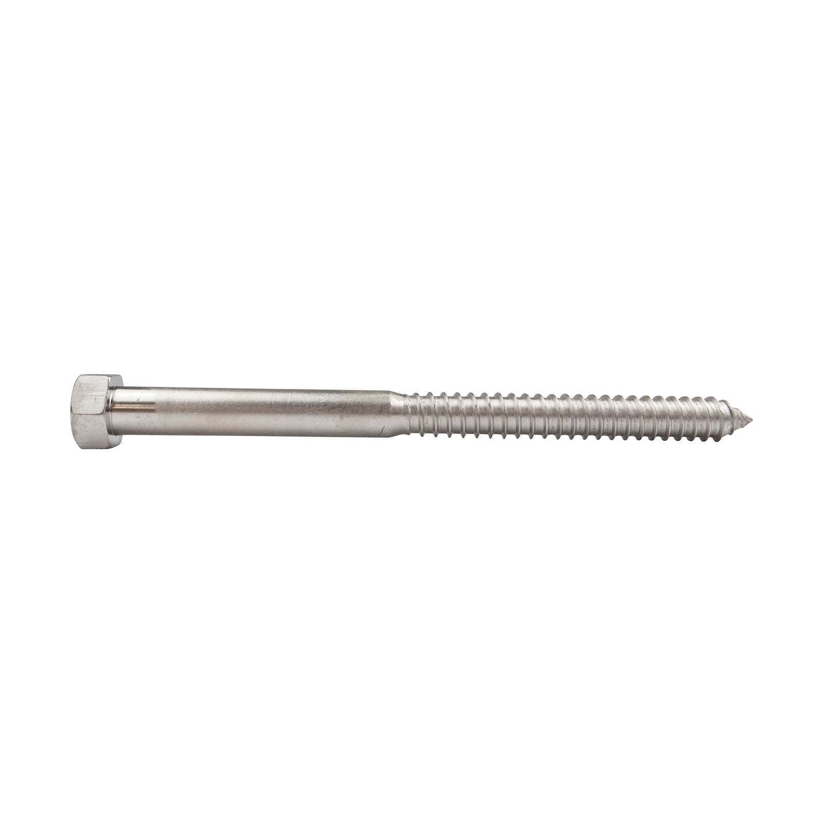 3/4"-4-1/2 x 10" Conquest Hex Head Lag Bolt for Wood - 316 Stainless Steel