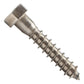 3/8"-7 x 2" Conquest Hex Head Lag Bolt for Wood - 316 Stainless Steel