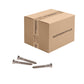 Conquest 3/8" x 2-1/2" Lag Bolt for Wood, Hex Head - 316 Stainless Steel - Carton of 400