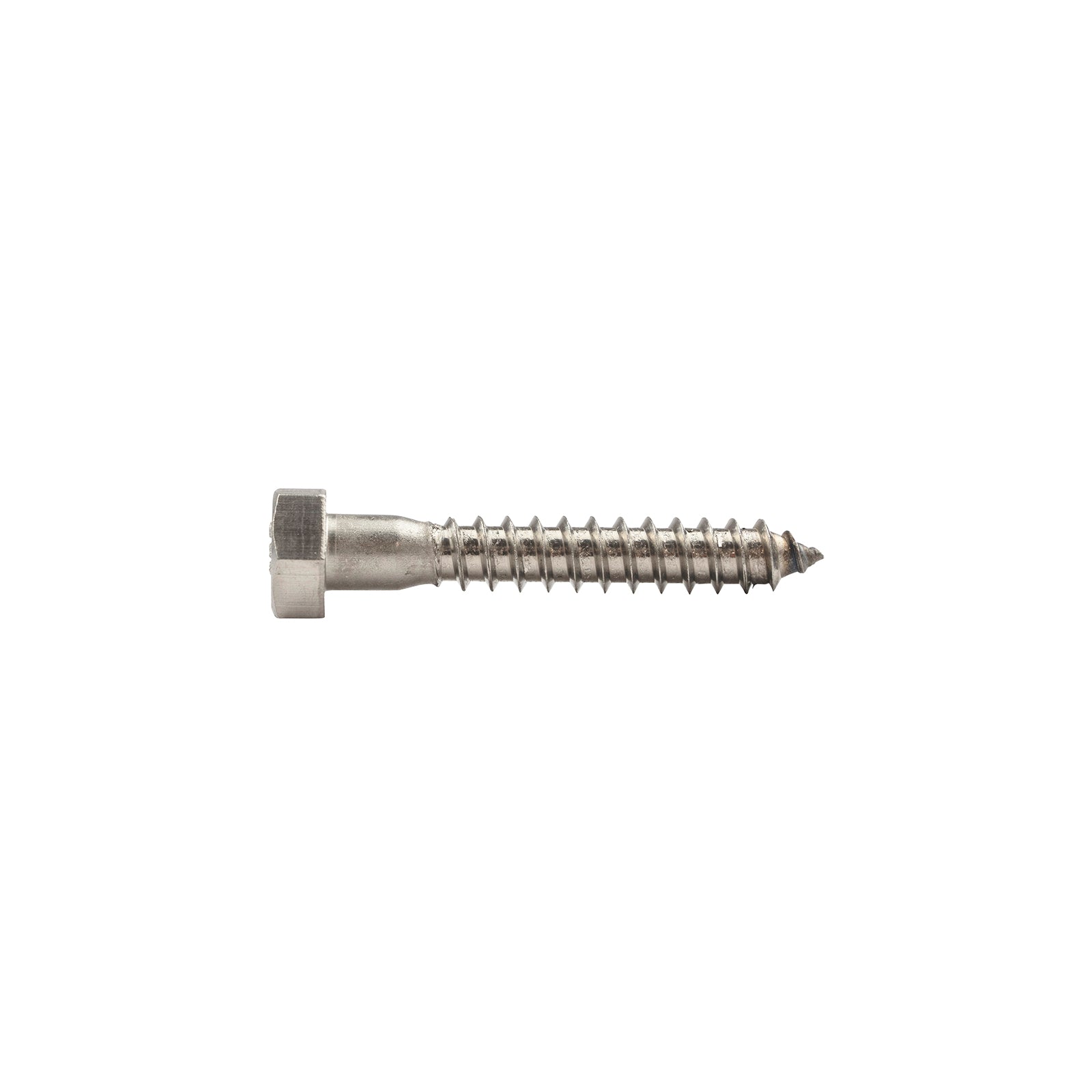 5/16"-9 x 2" Conquest Hex Head Lag Bolt for Wood - 316 Stainless Steel