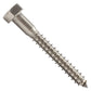 5/16"-9 x 2-1/2" Conquest Hex Head Lag Bolt for Wood - 316 Stainless Steel