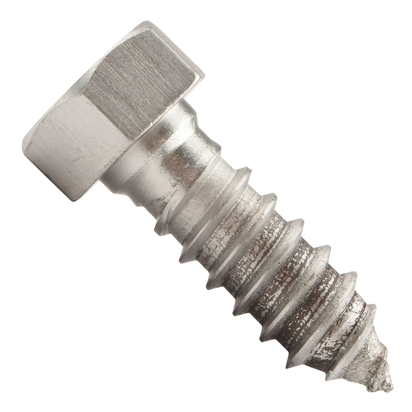 5/8"-5 x 1-3/4" Conquest Hex Head Lag Bolt for Wood - 316 Stainless Steel
