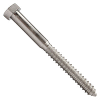 5/8"-5 x 6-1/2" Conquest Hex Head Lag Bolt for Wood - 316 Stainless Steel