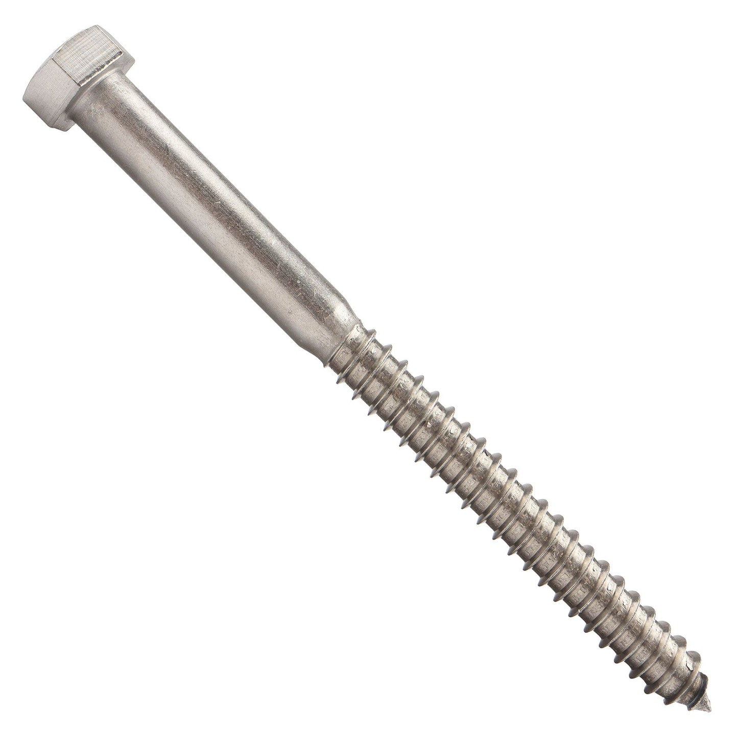 5/8"-5 x 8" Conquest Hex Head Lag Bolt for Wood - 316 Stainless Steel