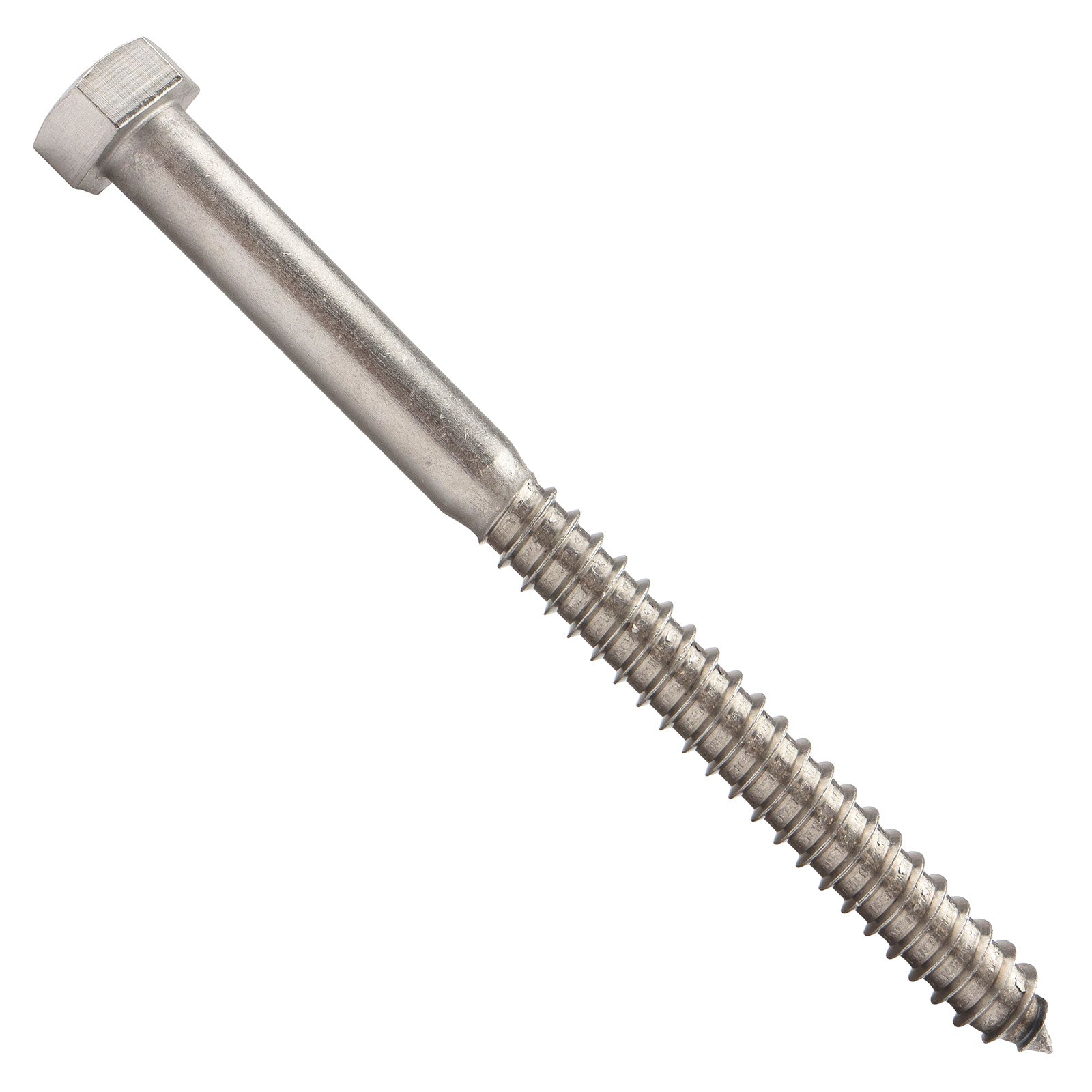 5/8"-5 x 8" Conquest Hex Head Lag Bolt for Wood - 316 Stainless Steel