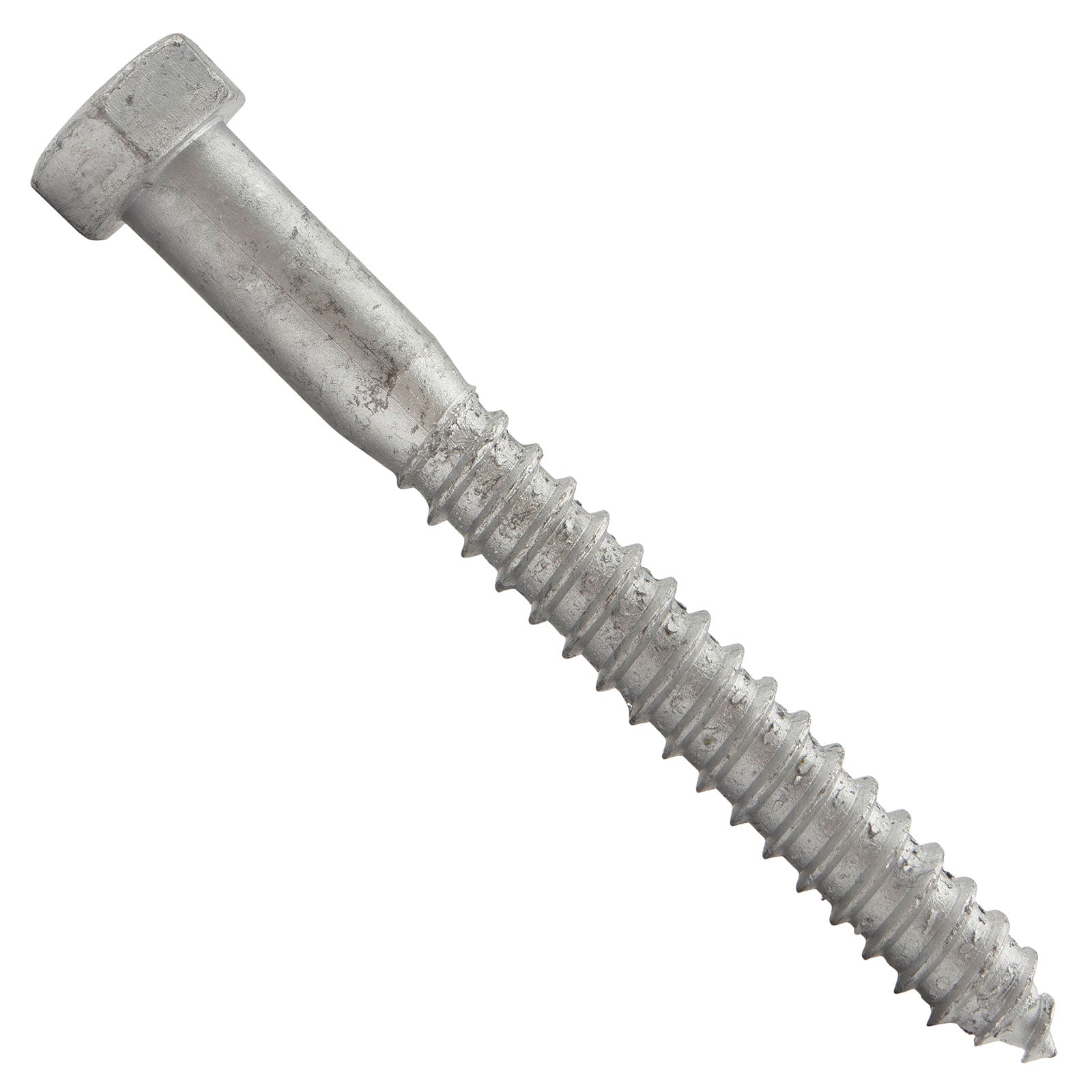 30 Pack 1/2 X 5 Inch Galvanized Lag Bolts - Hex Head Wood Screws (Grade 307A)