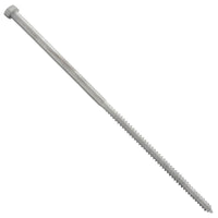 3/8"-7 x 12" Conquest Hex Head Lag Bolt for Wood - Hot Dip Galvanized