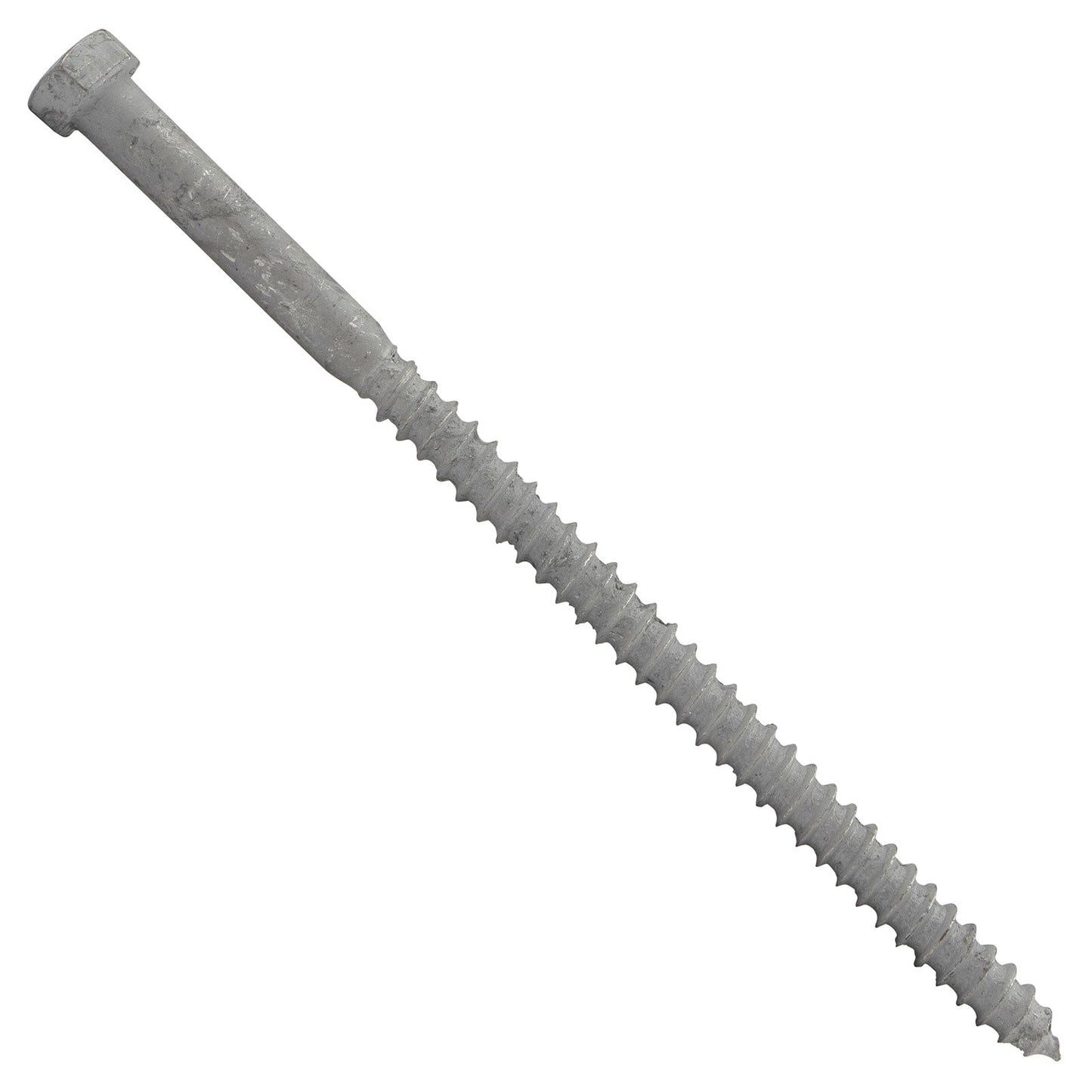 3/8"-7 x 7" Conquest Hex Head Lag Bolt for Wood - Hot Dip Galvanized