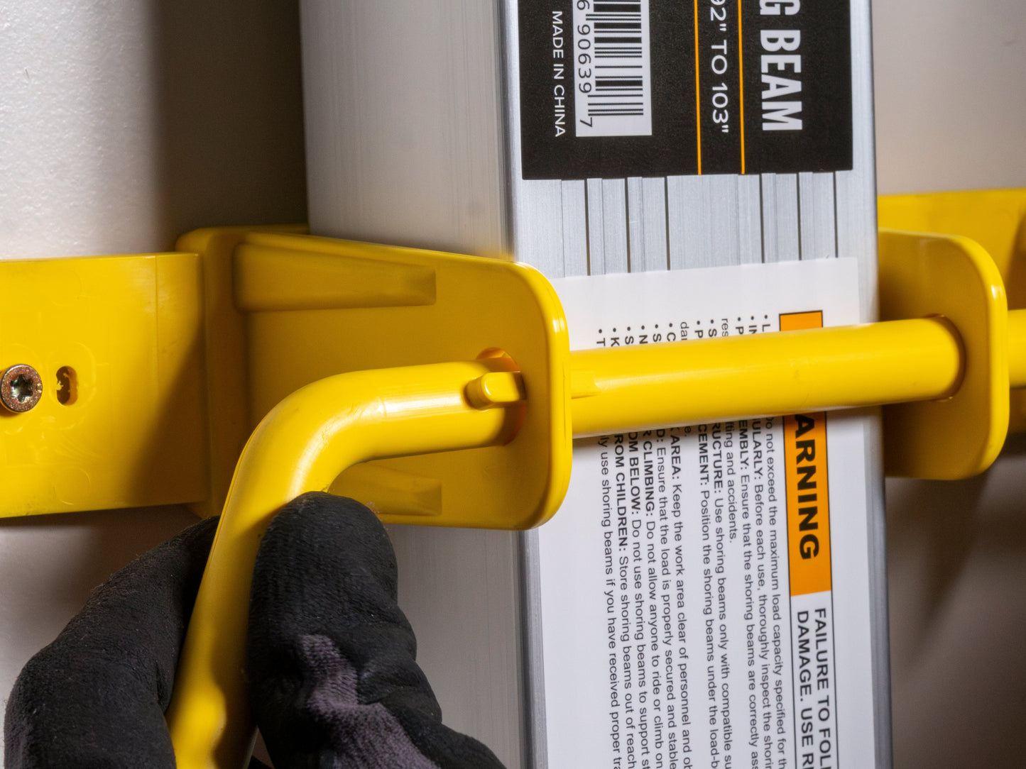 Yellow Rack™ Shoring Beam Holder