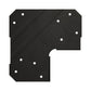 Simpson Strong-Tie LCE4PC Ornamental Light Post Cap For 4x and 6x End Condition - Black Powder Coat, ZMAX