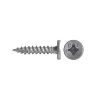 Daggerz #10 x 1" Self-Drilling Panel-to-Metal Clip Screw, Square Phillips Pancake Head, T17 Sharp Point - Dagger-Guard Coating, Qty. 5,000