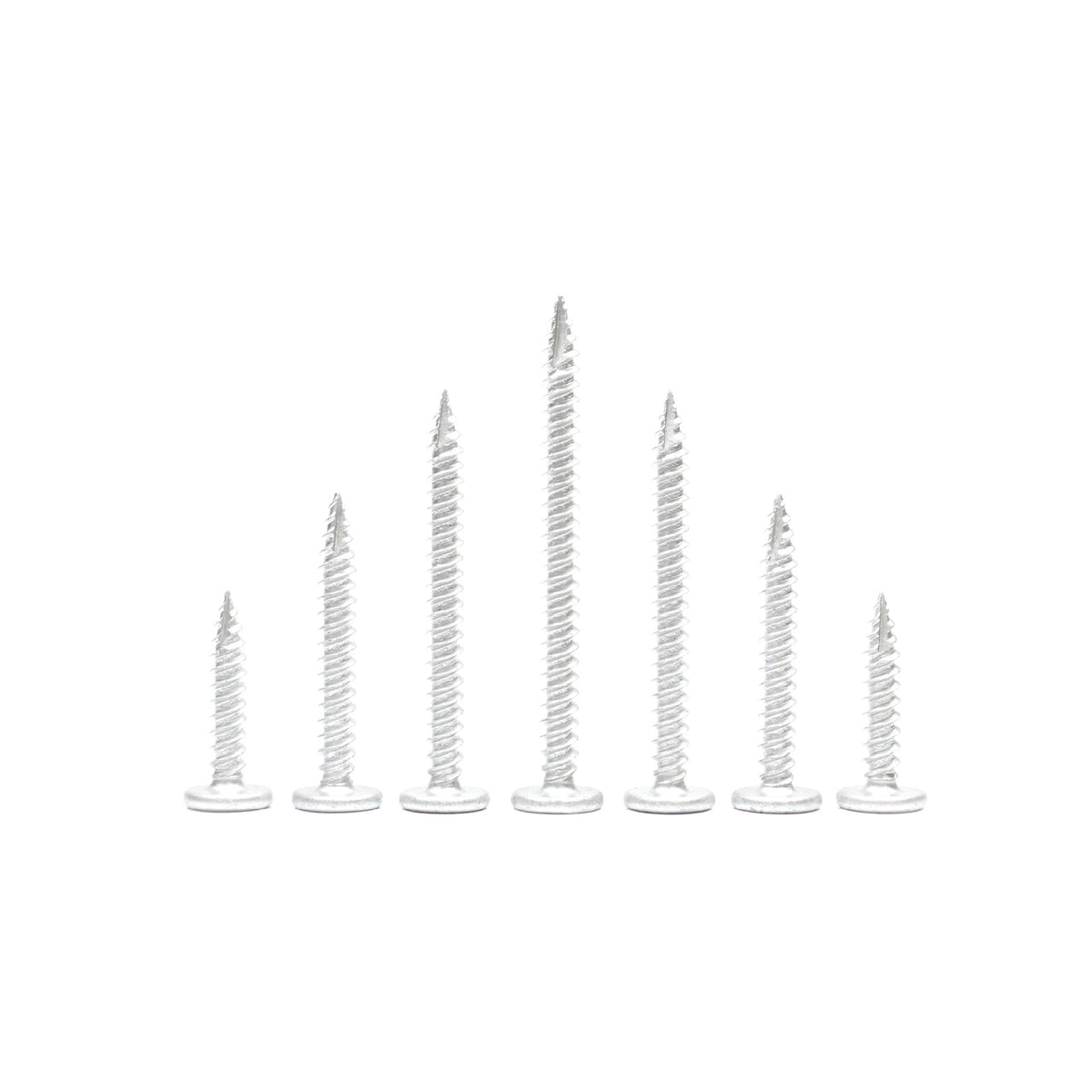 Daggerz #10 x 3" Self-Drilling Panel-to-Metal Clip Screw, Square Phillips Pancake Head, T17 Sharp Point - Dagger-Guard Coating, Qty. 1,500
