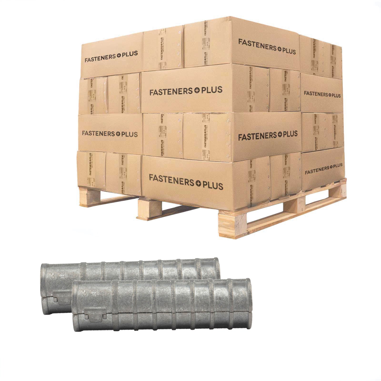 Conquest 3/4" x 3-1/2" Lag Shield Anchor, Long - Zinc Alloy, Qty. 4,500 - Pallet