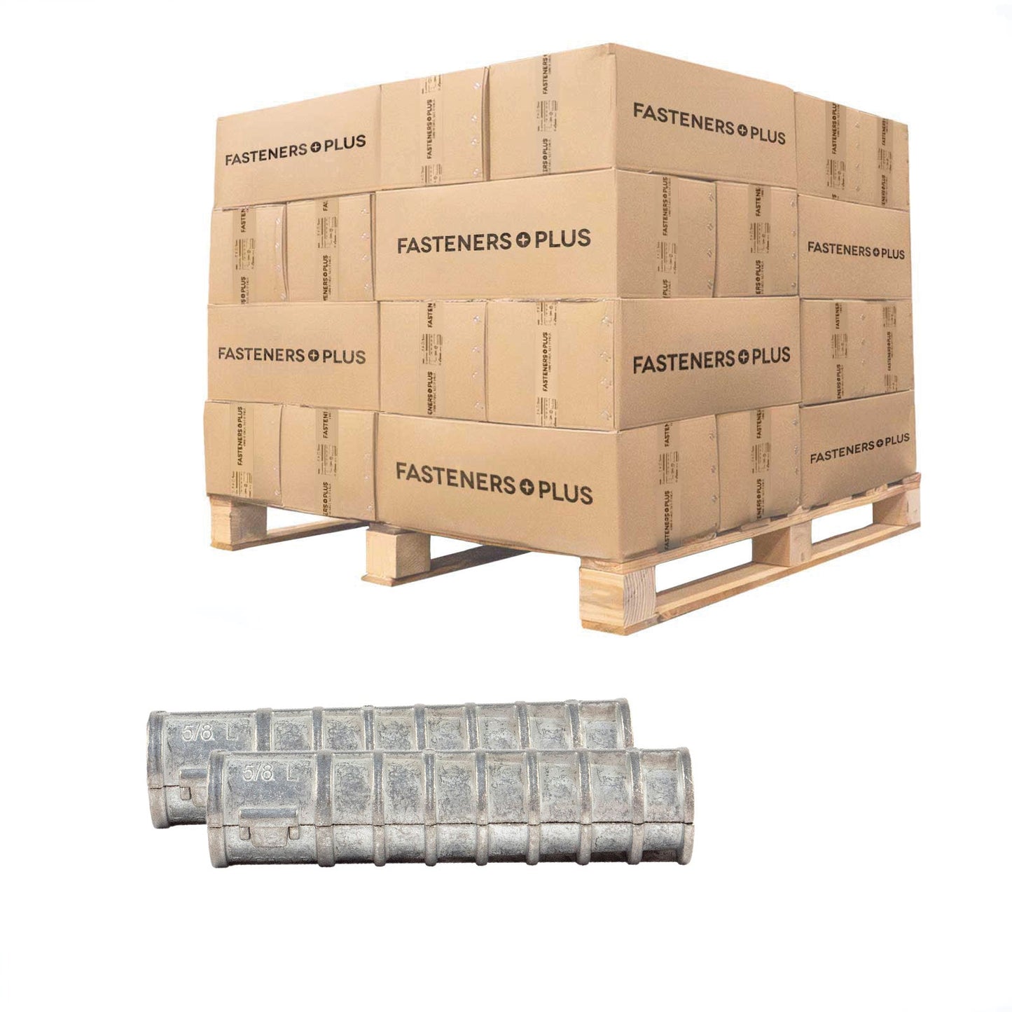 Conquest 5/8" x 3-1/2" Lag Shield Anchor, Long - Zinc Alloy, Qty. 6,000 - Pallet
