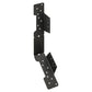 Simpson Strong-Tie LSCPC 18 Gauge Ornamental Adjustable Stringer Connectors - Black Powder Coat, ZMAX