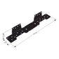 Simpson Strong-Tie LSCPC 18 Gauge Ornamental Adjustable Stringer Connectors - Black Powder Coat, ZMAX
Specification