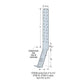 Simpson LSTHD8 18-5/8" Strap-Tie Holdown illustration