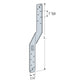 Simpson LTS12-REV 12" Light Twist Strap, Reverse Bend Illustration