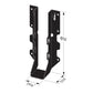 Simpson Strong-Tie LUS28PC 2x8 Decorative Joist Hanger - Black Powder Coat, ZMAX