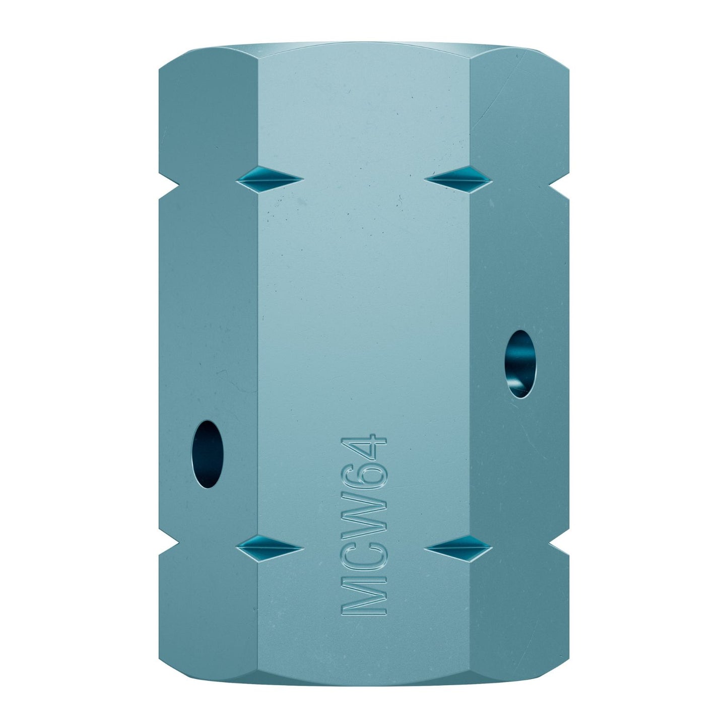 Simpson Strong-Tie MCW64 3/4" to 1/2" Grade 55 Reducing Coupler Nut - Zinc Plated