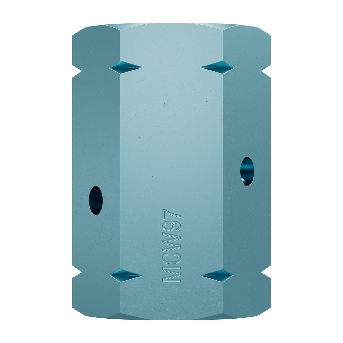 Simpson Strong-Tie MCW97 1-1/8" to 7/8" Grade 55 Reducing Coupler Nut - Zinc Plated