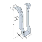 Simpson Strong-Tie MIT416 Top Flange I-Joist Hanger - G90 Galvanized ...