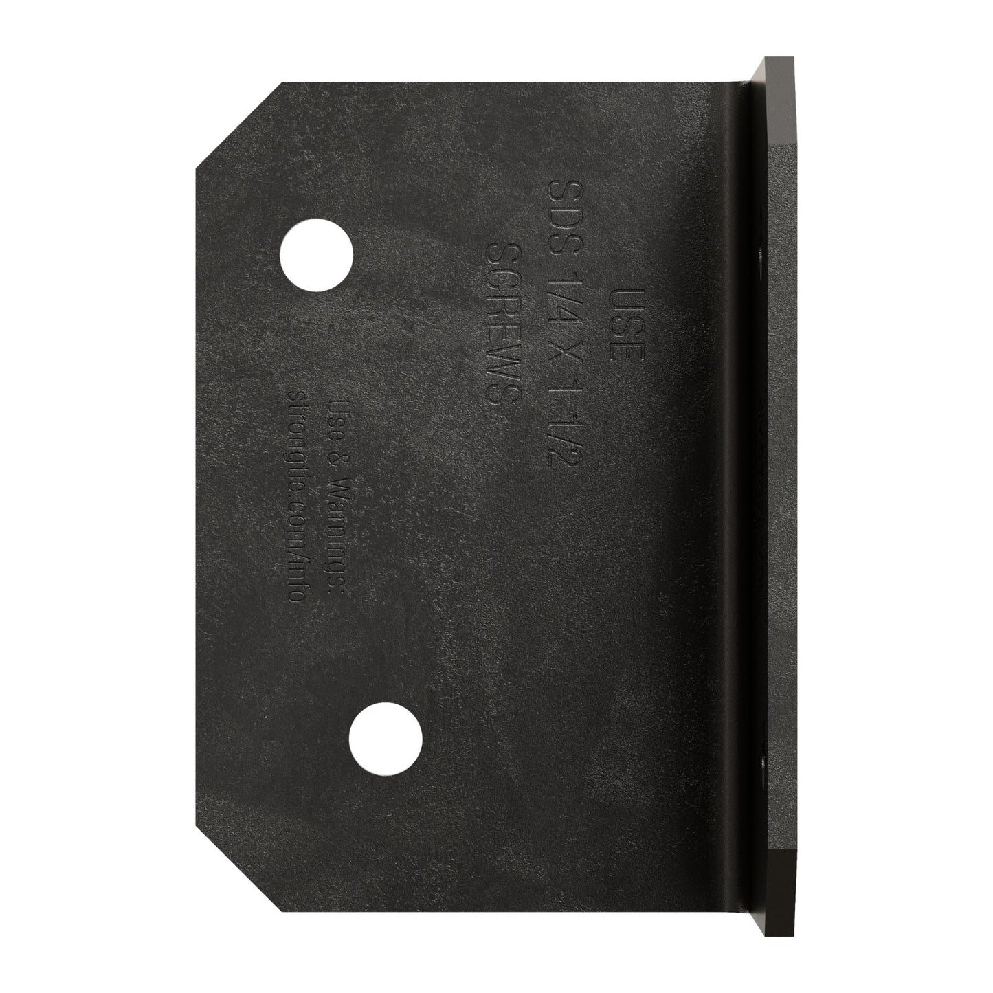 Simpson Strong-Tie ML23PC 12 Gauge 2x3 Medium L Angle - Black Powder Coat, ZMAX
